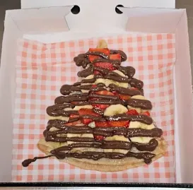 Banana Berry Crepe 