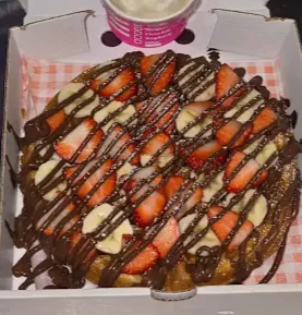 Banana Berry Waffle 